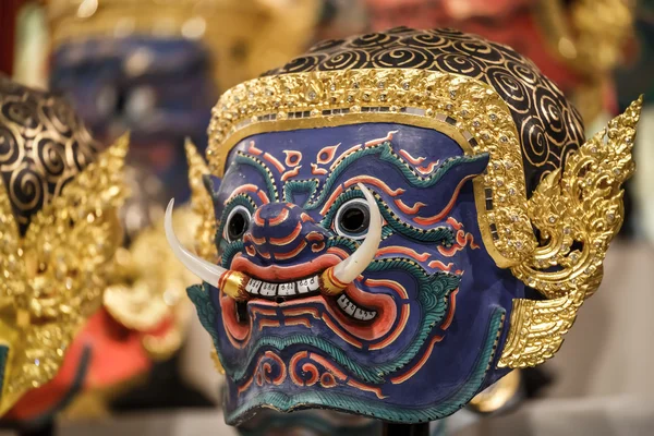 Hua Khon (Masque traditionnel thaïlandais ) — Photo