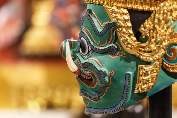 Hua khon (Tay geleneksel maske) — Stok fotoğraf
