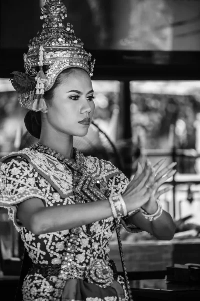 Dança tradicional tailandesa — Fotografia de Stock