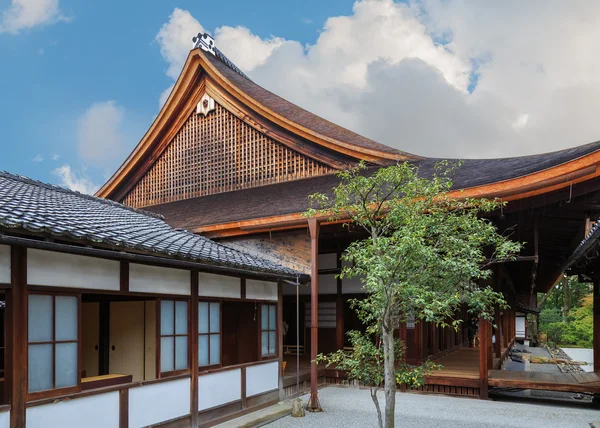 Zen tuin bij Knin-ji tempel in Kyoto — Stockfoto