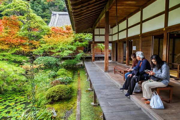 Eikando Zenrin-ji templet i Kyoto, Japan — Stockfoto