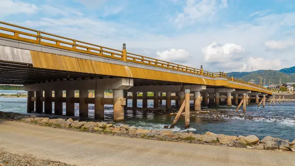 Мост Удзи в Киото — стоковое фото