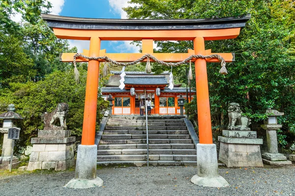 Uji-jinja svatyně v Kjótu, Japonsko — Stock fotografie