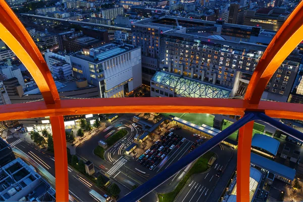 Vista dalla torre di Kyoto a Kyoto, Giappone — Foto Stock