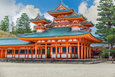 Heian jingu tapınak Kyoto