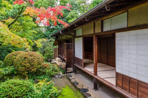 在京都，日本筝在寺 — 图库照片
