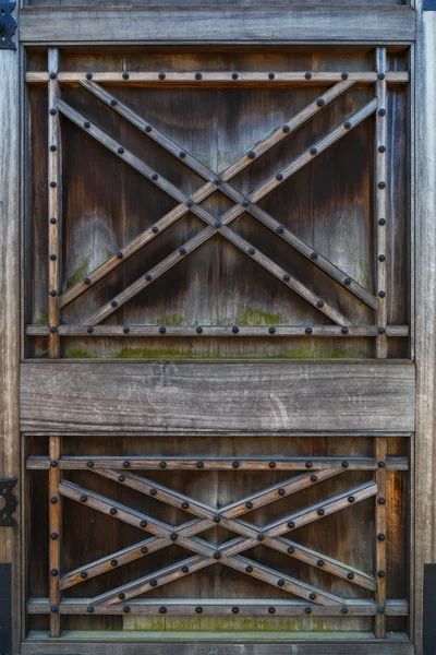 Японская деревянная панель — стоковое фото