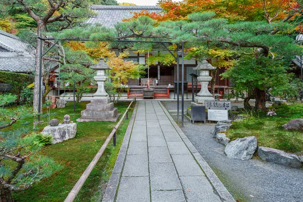 Сайшо Ин, подхрам храма Нандзэн-дзи в Киото, Япа — стоковое фото