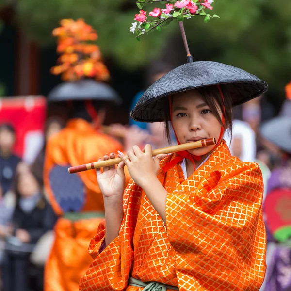 日本の京都で時代祭 — ストック写真