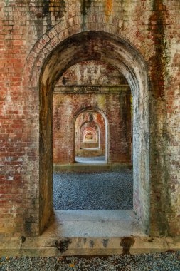 Kyoto, Japonya Nanzen-ji Tapınağı'nda su kemeri