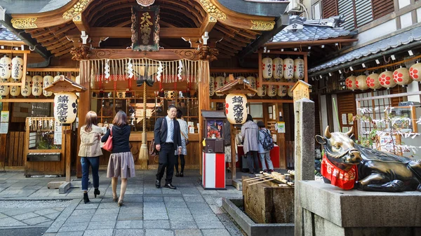 Nishiki Tenmangu szentély a Kiotói Jegyzőkönyv — Stock Fotó