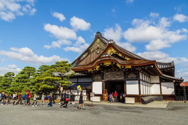 Palác Ninomaru v Nijo Castle v Kjótu, Japonsko — Stock fotografie
