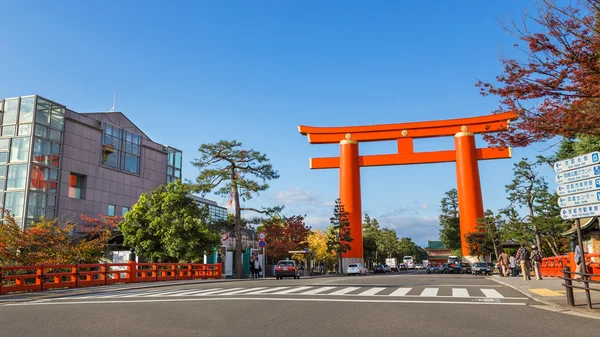 Santuario Heian Jingu en Kyoto, Japón — Foto de Stock