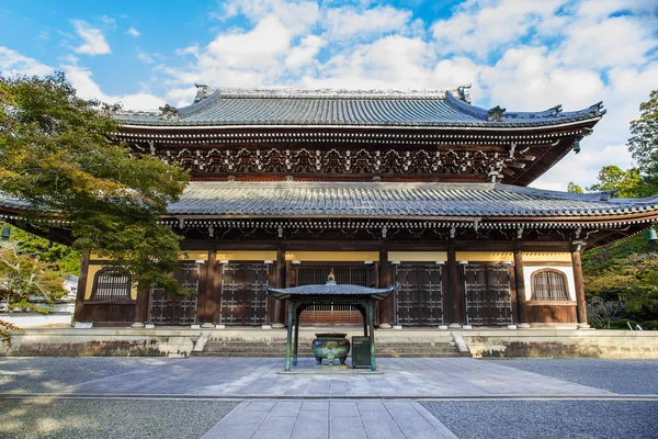 Dharma Hall (Hatto) på Nanzen-ji templet i Kyoto, Japan — Stockfoto