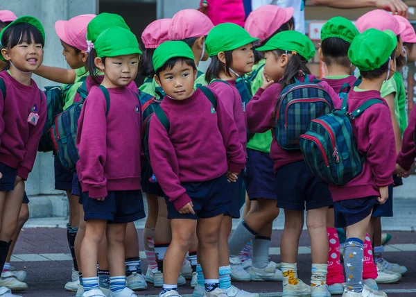 Osaka Japon öğrenciler