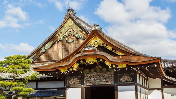 Palác Ninomaru v Nijo Castle v Kjótu, Japonsko — Stock fotografie