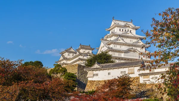 Hrad Himedži v prefektuře Hyogo v Japonsku — Stock fotografie