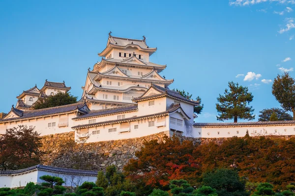 Hrad Himedži v prefektuře Hyogo v Japonsku — Stock fotografie