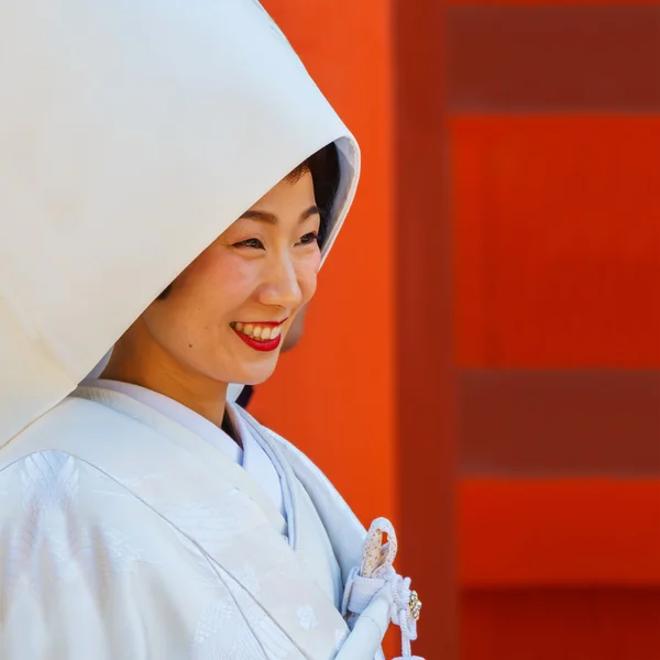 Japanese bride — Stock Photo, Image