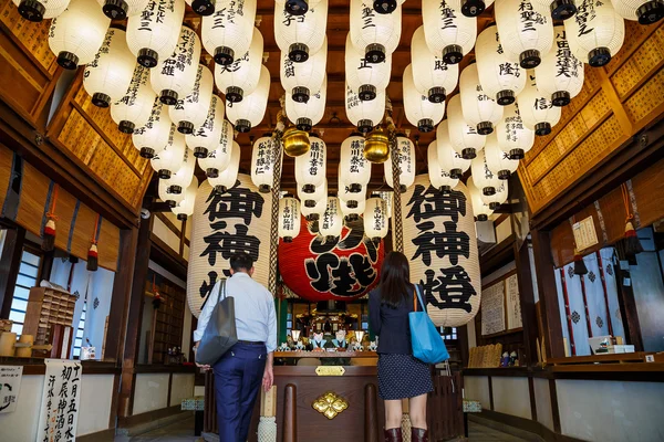 大阪的Sumiyoshi Grand Shrine (Sumiyoshi-taisha) — 图库照片