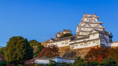 Hyigo ili Japonya'da Himeji Kalesi