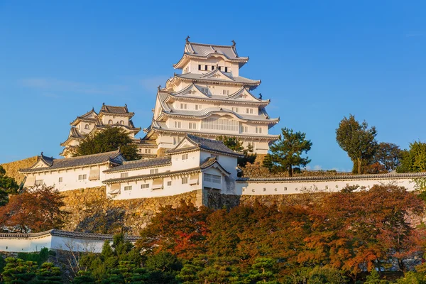 Himeji κάστρο στο νομό Hyigo, στην Ιαπωνία — Φωτογραφία Αρχείου