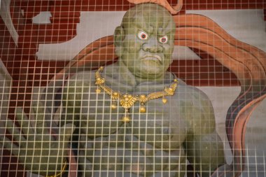 Nio (hayırsever Kings) Japonya'nın Osaka Shitennoji Tapınağı'nda