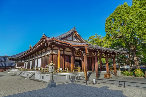 Taisahiden-Halle im Shitennoji-Tempel in Osaka, Japan — Stockfoto