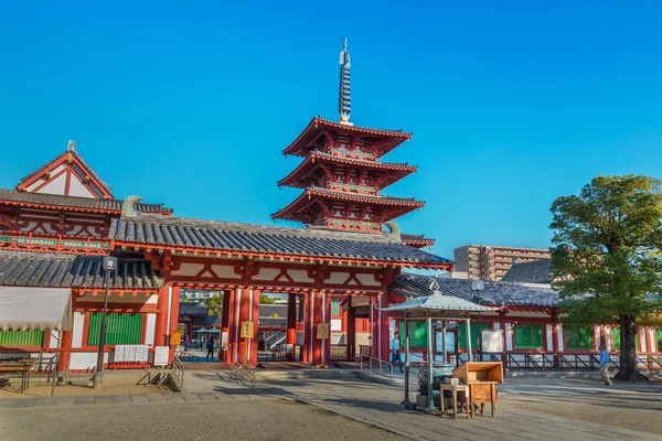 Chrám Shitennoji v Ósace, Japonsko — Stock fotografie