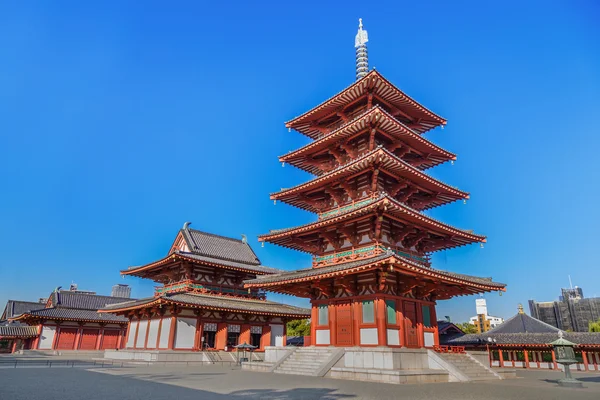 大阪市の四天王寺 — ストック写真