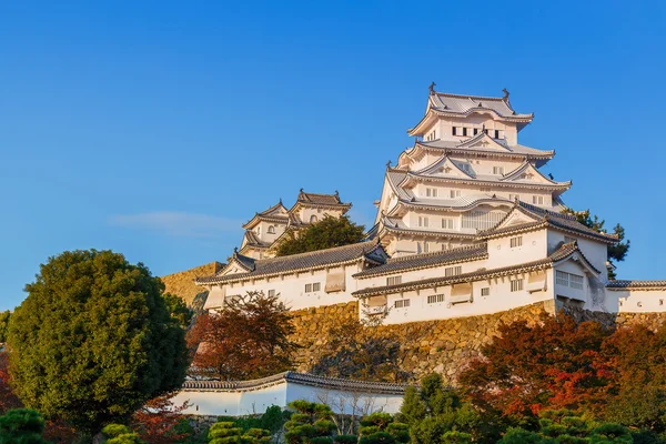 Hrad Himedži v prefektuře Hyogo v Japonsku — Stock fotografie