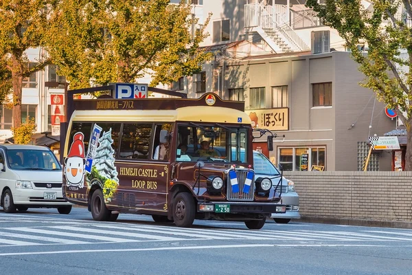 Ônibus de loop em Himeji — Fotografia de Stock