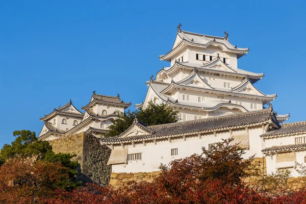 Hrad Himedži v prefektuře Hyogo v Japonsku — Stock fotografie