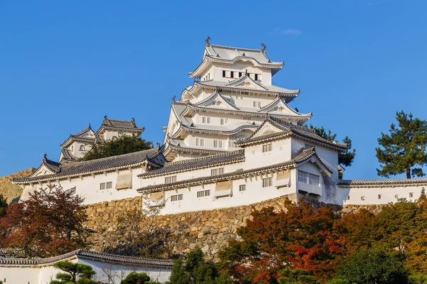 Замок Химэдзи в префектуре Хёго — стоковое фото