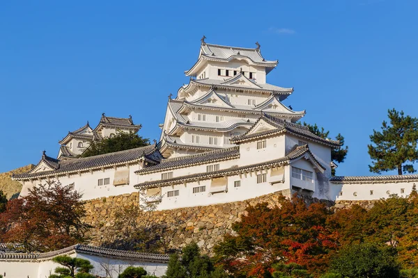 Hrad Himedži v prefektuře Hyogo v Japonsku — Stock fotografie