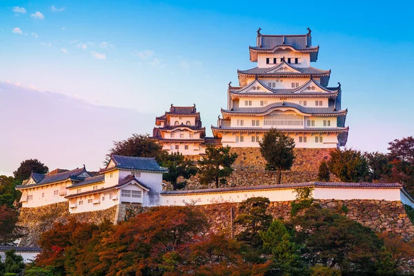 Castillo de Himeji en la prefectura de Hyogo en Japón —  Fotos de Stock
