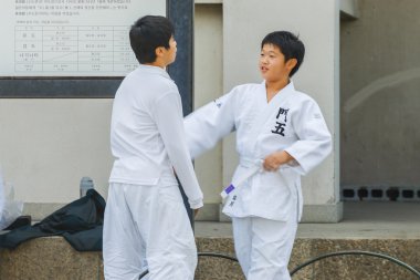 Japanese Students at Shudokan in Osaka