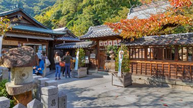 Kitano Tenmangu tapınak Kobe, Japonya