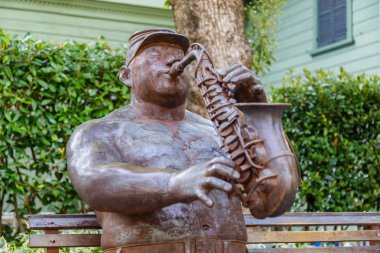 Sculpture at Kitano District in Kobe, Japan