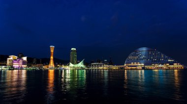 Port of Kobe in Japan clipart