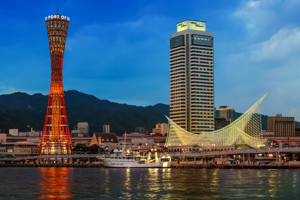 Hafen von kobe in japan — Stockfoto