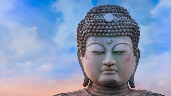 Hyogo daibutsu - der große Buddha im Nofukuji-Tempel in Kobe, Japan — Stockfoto