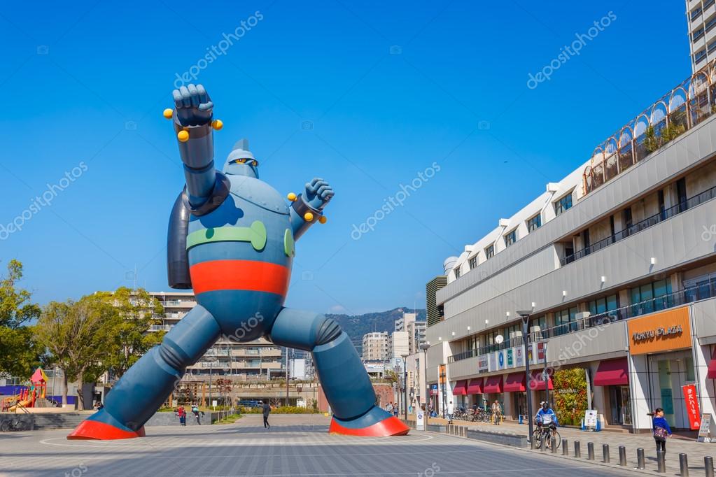 Gigantor Robot in Kobe, Japan Stock Editorial Photo © cowardlion