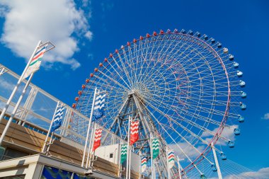 Tempozan dönme dolap Osaka