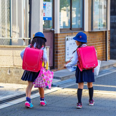 Young Japanese students