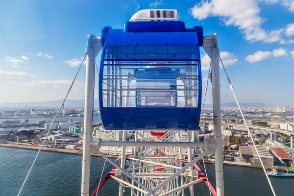 Tempozan Ferris Wheel in Osaka — Stockfoto
