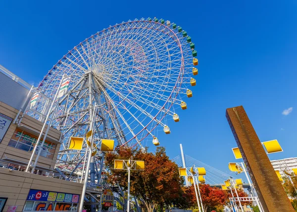 Rueda Tempozan Ferris en Osaka — Foto de Stock