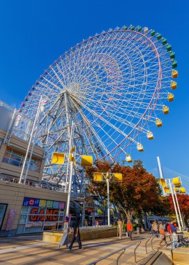 Tempozan dönme dolap Osaka