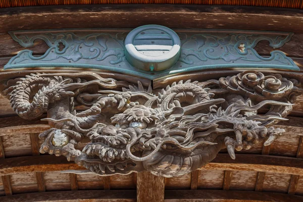 Detail des Tores des henjoko-in Tempels in Koyasan (mt. koya) in wakayama — Stockfoto