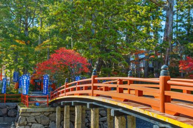 A Small Shrine situated in front of the Danjo Garan Temple in Wakayama, Japan